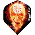 Kings Dart Flight "HD 100" Burning Skull