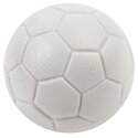 Sportime Kickerball "Fußballdesign", 36 mm / 21 g (blau) / 24 g (weiß) Weiß