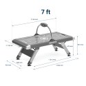 Sportime® 7/8ft Airhockey-Tisch Blue Thunder 7 ft (213x112 cm) Spielfeld