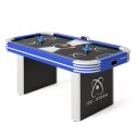Sportime 6ft LED-Airhockey-Tisch "Ice Storm" Dunkelblau