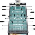 Sportime® Tischkicker "Connect & Play" Stadion-Edition Schwarz-Weiß