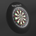 Kings Dart Dart-Set "Vision LED" mit Dartscheibe Professional Professional HD, Schwarz