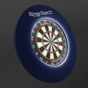 Kings Dart Dart-Set "Vision LED" mit Dartscheibe Professional Professional HD, Blau