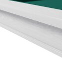 Bison Billard- und Esstisch Dolce Vita in Hamilton White 5 ft = 184x106 cm, Englisch Billard Grün