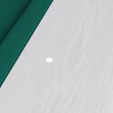 Bison Billard- und Esstisch Dolce Vita in Hamilton White 5 ft = 184x106 cm, Englisch Billard Grün
