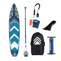 Sportime Stand Up Paddling Board "Seegleiter Carbon-Set" 12'6 W Touring Board