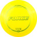Discraft Force, Z Line, Distance Driver, 12/5/0/3 175 g, Transparent Neon Yellow