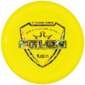 Dynamic Discs Felon, Fuzion, Fairway Driver, 9/3/0,5/4 Yellow Met. Rainbow 173 g