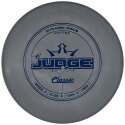 Dynamic Discs Emac Judge, Classic, Putter, 2/4/0/1 Gray-Metallic Blue 174 g, 170-175 g, 170-175 g, Gray-Metallic Blue 174 g