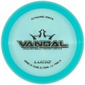 Dynamic Discs Vandal, Lucid, Fairway Driver, 9/5/-1,5/2 Turquoise-Silver 170 g, 170-175 g, 170-175 g, Turquoise-Silver 170 g