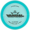 Dynamic Discs Vandal, Lucid, Fairway Driver, 9/5/-1,5/2 170-175 g, Turquoise-Silver 171 g