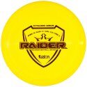 Dynamic Discs Raider, Fuzion, Distance Driver, 13/5/-0,5/3 Yellow  Meallic Red 173 g