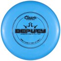 Dynamic Discs Deputy, Classic Blend, Putter, 3/4/-1,5/0 Blue-Metallic Gold 173 g