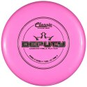 Dynamic Discs Deputy, Classic Blend, Putter, 3/4/-1,5/0 Pink-Metallic Green 173 g