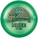 Discraft Nuke, Titanium Line, Distance Driver, 13/5/-1/3 177 g, Grass-Metallic Silvergreen