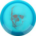 Westside Discs Fairway Driver Vip-X Stag, Happy Skull, 8/6/-1/2 173 g, Blue