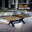 Joola Konferenz- und Tischtennistisch "Work & Play" Cinnamon Brown
