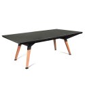 Cornilleau Tischtennisplatte Origin Outdoor "Play-Style" Medium, Black Frame, Darkstone, ohne Linie