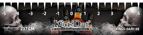 Kings Dart Turnier-Abwurflinie