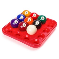 Sportime Ball-Tablett für Pool-Billardkugeln