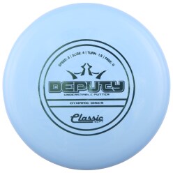 Dynamic Discs Deputy, Classic Soft, Putter, 3/4/-1.5/0