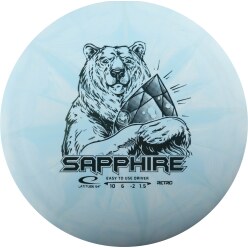 Latitude 64° Sapphire, Retro, Burst, Distance Driver, 10/6/-2/1,5