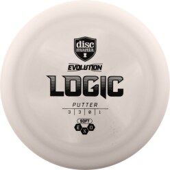 Discmania Logic, Soft Exo, Putter, 3/3/0/1
