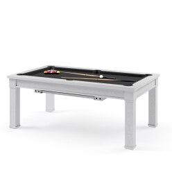 Bison Billard- und Esstisch Dolce Vita in Hamilton White