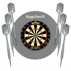 Kings Dart Dart-Set "Two" Winmau Dartboard Blade 6