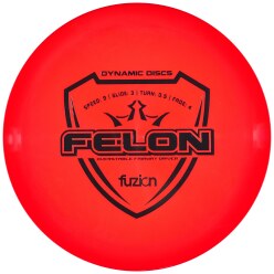 Dynamic Discs Felon, Fuzion, Fairway Driver, 9/3/0,5/4