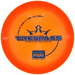 Dynamic Discs Trespass, Lucid Air, Distance Driver, 12/5/-0,5/3