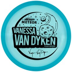 Discraft Meteor, Vanessa Van Dyken Tour Series, Z Line, Midrange Driver, 5/5/-3/1