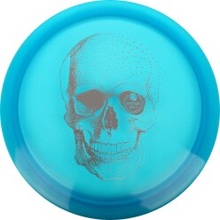 Westside Discs Fairway Driver Vip-X Stag, Happy Skull, 8/6/-1/2